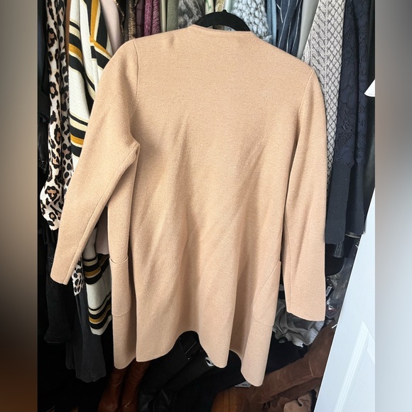 J. Crew Tan Long Sweater - Picture 2 of 2